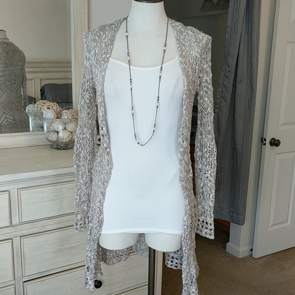 Beige cardigan
